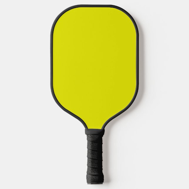 Raquette De Pickleball Aureolin (couleur solide) (Recto)