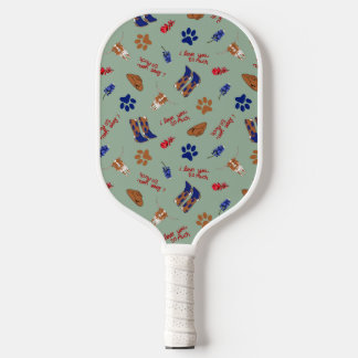Raquette De Pickleball Austin Texas Pickleball Paddle - Je T'Aime Tant
