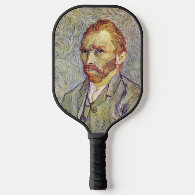 Raquette De Pickleball Autoportrait Vincent Willem van Gogh (Recto)