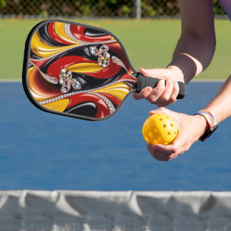 Raquette de Pickleball aux Couleurs de la Belgique