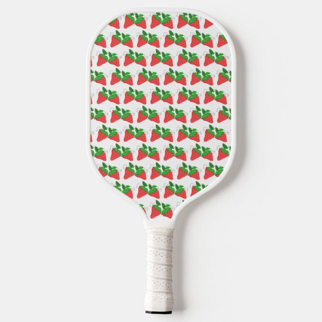Raquette de Pickleball aux Fraises (Verso)