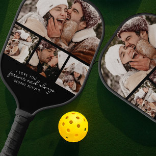 Raquette De Pickleball Bande de collage de photo arrière