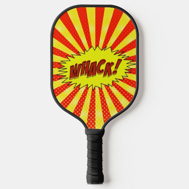 Raquette De Pickleball Bande dessinée Logo Pickleball Paddle (Recto)