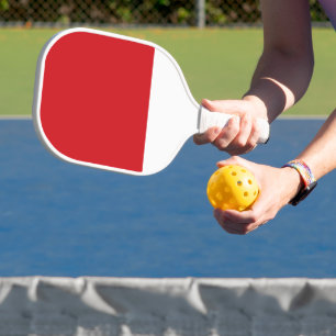 Raquette De Pickleball Bande rouge et blanche