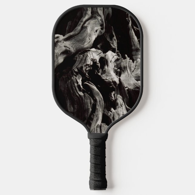 Raquette De Pickleball Barre d'arbre noir (Recto)