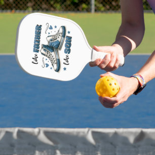 Raquette De Pickleball Baskets Bleus Comme Père, Comme Fils