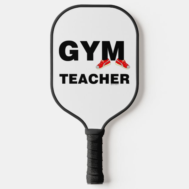 Raquette De Pickleball Baskets de l'enseignant de gym (Recto)
