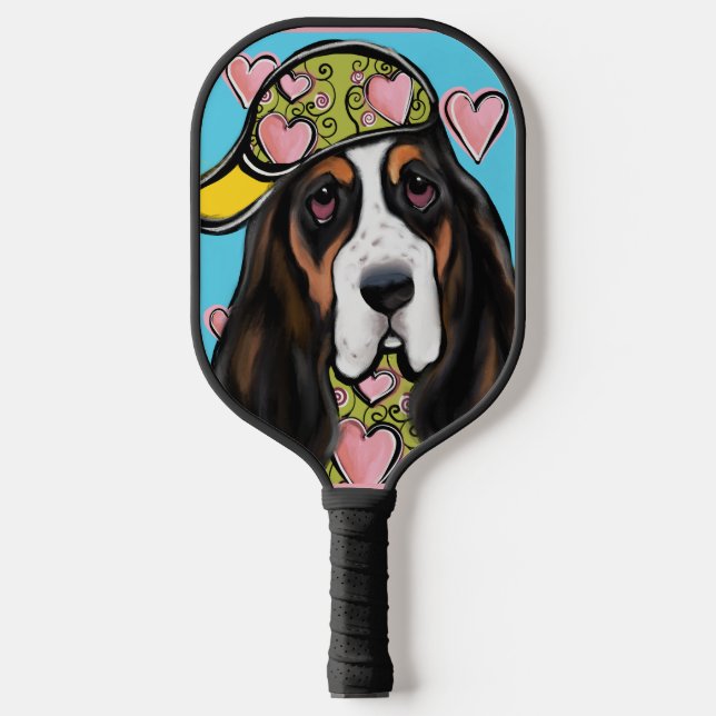 Raquette De Pickleball Basset Hound (Recto)