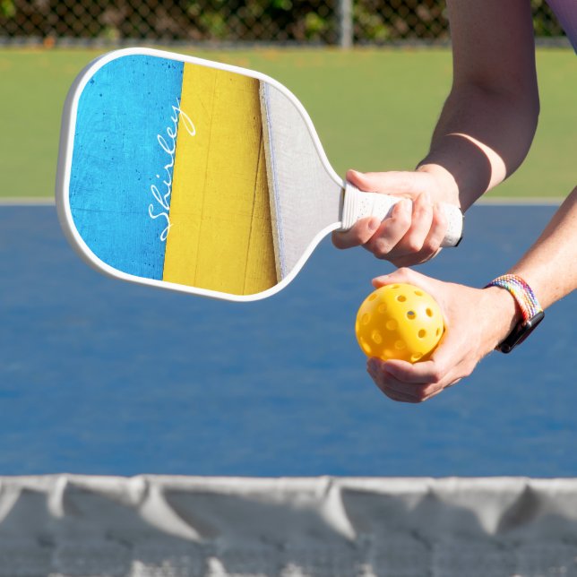 Raquette De Pickleball Bâtiment battu - Abstrait minimal par STaylor (Insitu)