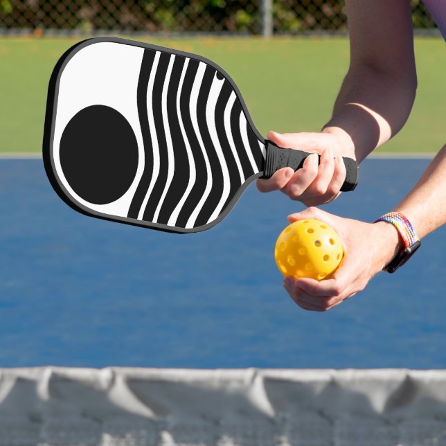 Raquette De Pickleball Bauhaus Abstrait (Insitu)