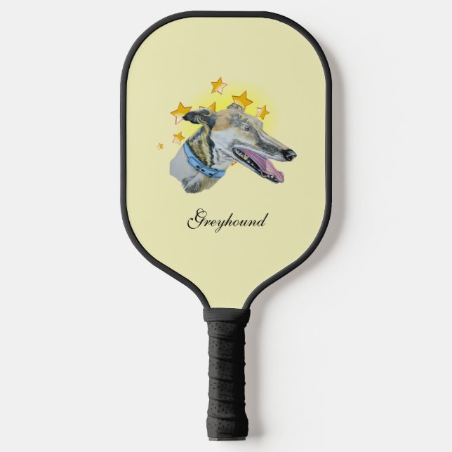 Raquette De Pickleball Beau Sleek Greyhound est une étoile (Recto)
