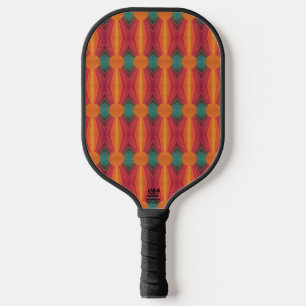 Raquette De Pickleball Beaux Rayons de Soleil Ensoleillés Art Populaire d