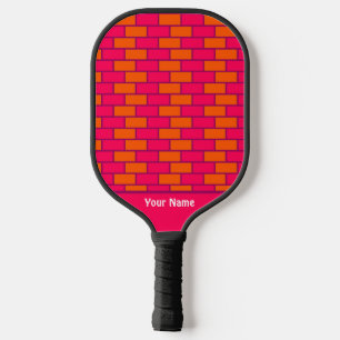 Raquette De Pickleball Belle brique rouge moderne Pro Pickleball Paddle
