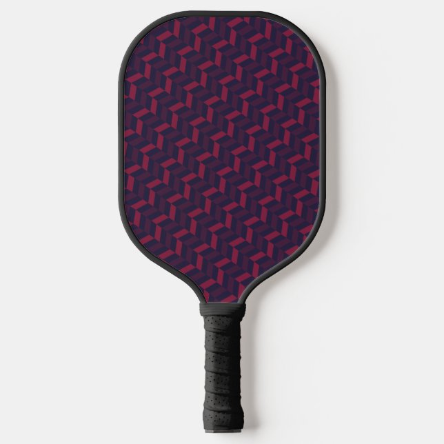 Raquette De Pickleball Belle Herringbone Vin Pickleball Paddle (Recto)