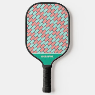 Raquette De Pickleball Belle Pagaie en brique rose verte Pro Pickleball