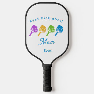 Raquette De Pickleball Best Pickleball Mom Ever Paddles & Balls Design
