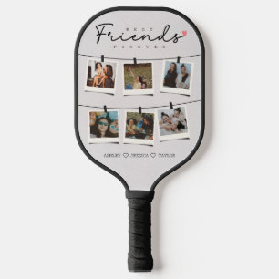 Raquette De Pickleball Besties Meilleurs amis Cadeau personnalisé photo