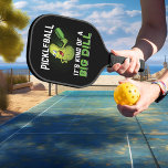 Raquette De Pickleball Big Dill Funny Pickle<br><div class="desc">Personnalisez ce Modèle, puis sélectionnez l'option cliquer pour customiser une autre option et supprimez ou modifiez la couleur de l'arrière - plan, ajoutez du texte, modifiez la couleur ou le style du texte ou supprimez le texte pour une conception d'image uniquement. Si ce produit a la possibilité de transférer la...</div>