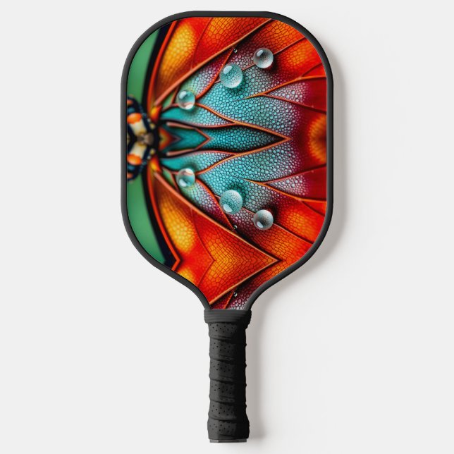 Raquette De Pickleball Bijoux sur une aile de feu (Recto)