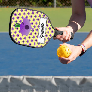 Raquette De Pickleball Bite the Angry Turnip par Kenneth Yoncich