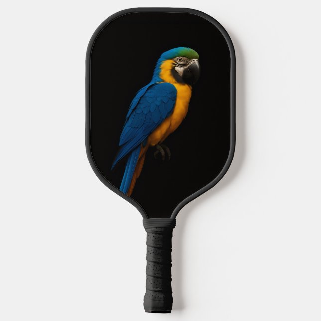Raquette de Pickleball Black 4 Luxe, Ara bleu et j (Verso)