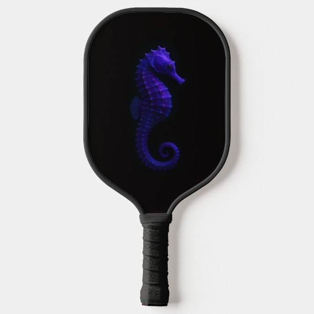 Raquette de Pickleball Black 4 Luxe, Hippocampe Vi (Verso)