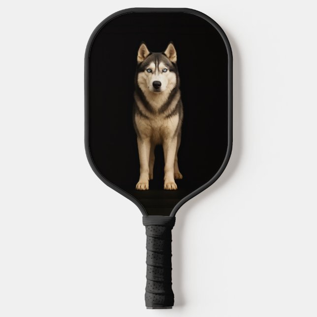 Raquette de Pickleball Black 4 Luxe, Icy Elite Hus (Recto)
