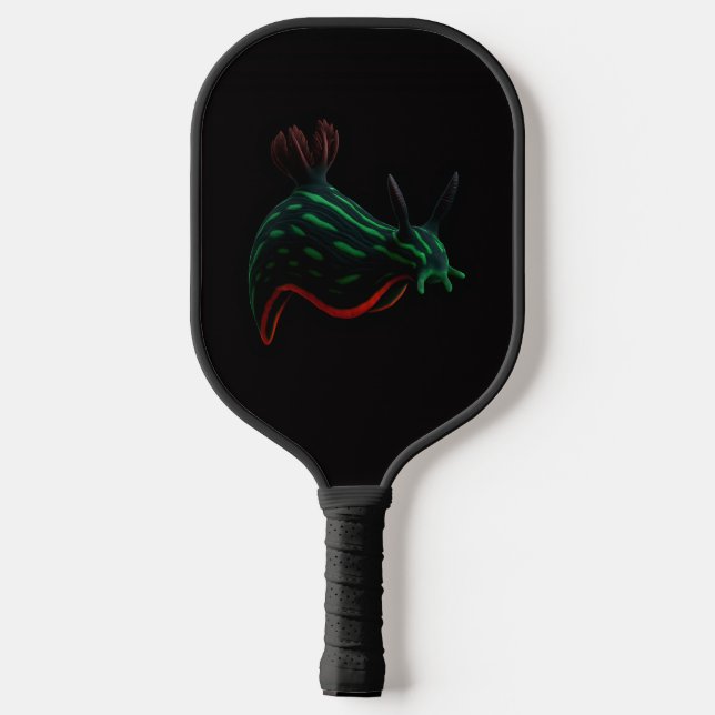Raquette de Pickleball Black 4 Luxe, Limace de Mer (Verso)