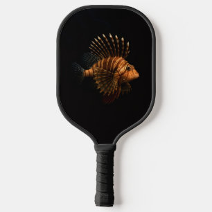 Raquette de Pickleball Black 4 Luxe, Poisson-Lion