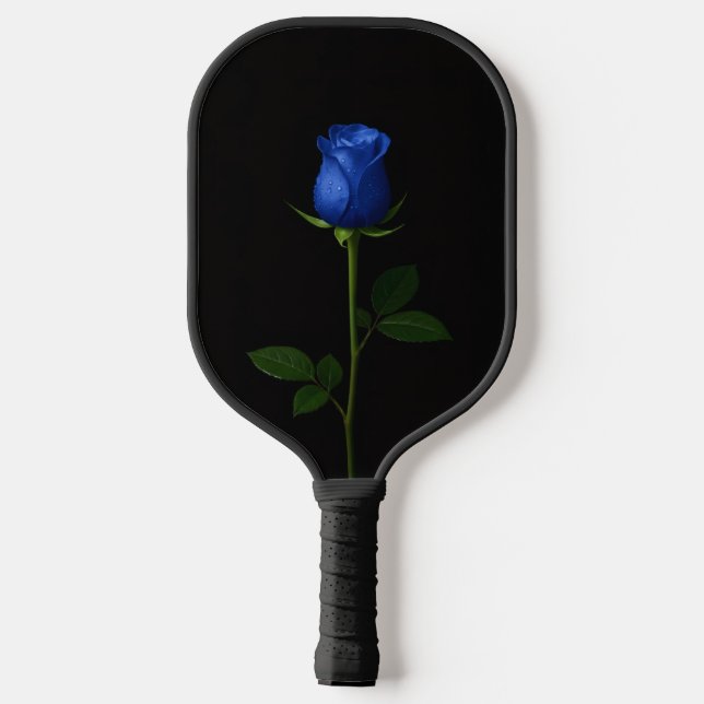 Raquette de Pickleball Black 4 Luxe, Rose Bleu de  (Verso)