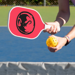 Raquette De Pickleball Black Dragon corail blanc pickleball paddle carbon
