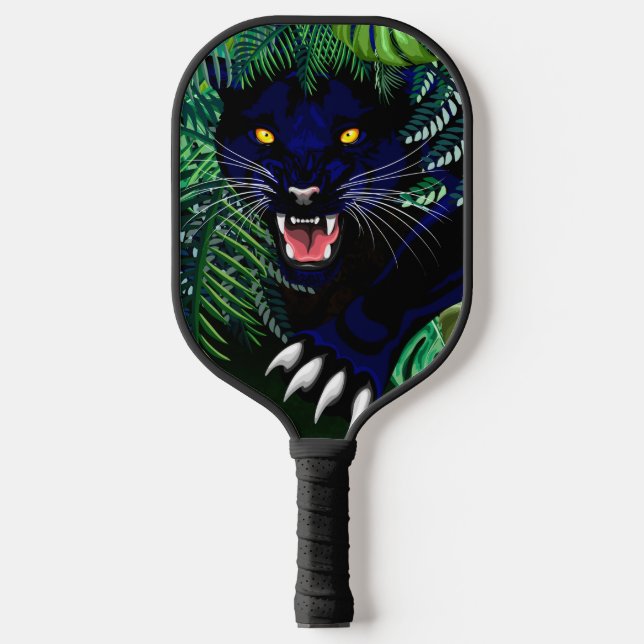 Raquette De Pickleball Black Panther Spirit of the Jungle (Recto)