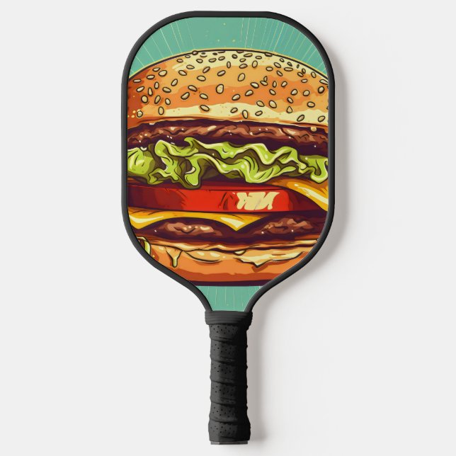 Raquette De Pickleball Blaster de hamburger (Recto)