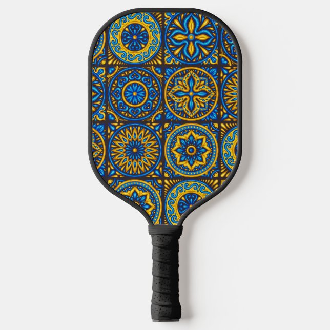 Raquette De Pickleball Bleu (Recto)