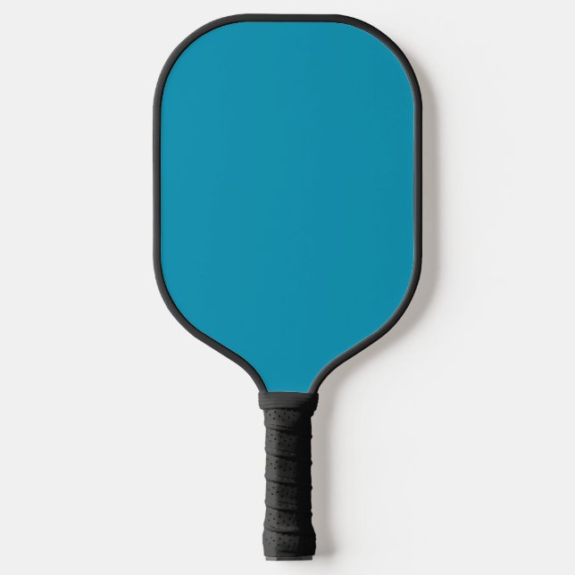 Raquette De Pickleball Bleu-vert (couleur solide) (Recto)