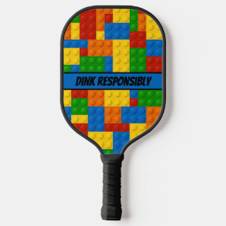 Raquette De Pickleball Blocs de bâtiment personnalisés Dink de manière re