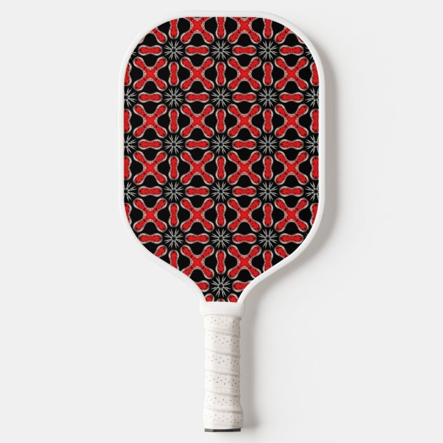 Raquette De Pickleball Blooms rouges (Recto)