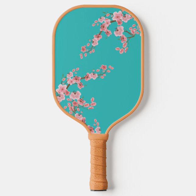 Raquette De Pickleball Blossoms in Motion Watercolor Pickleball Paddles (Recto)