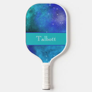 Raquette De Pickleball Blue Galaxy Sky Pickleball Paddle personnalisé