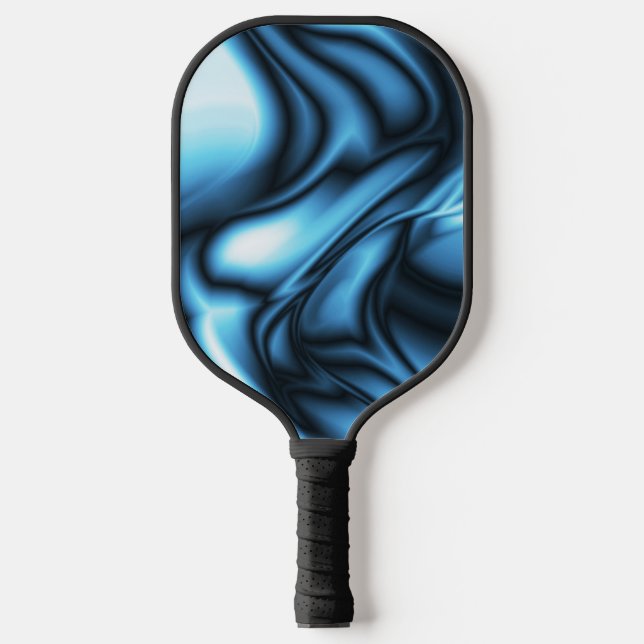 Raquette De Pickleball Blue Silk wave (Recto)