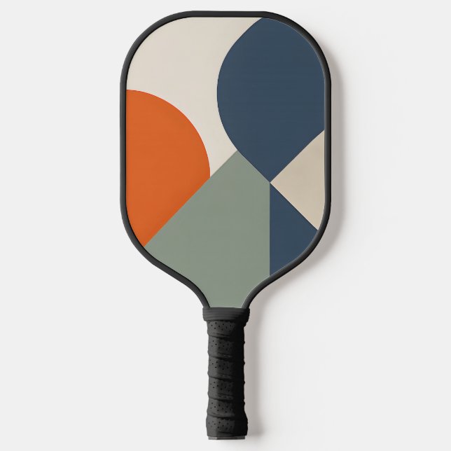 Raquette de Pickleball Bohème Géométrique Abstrait (Recto)
