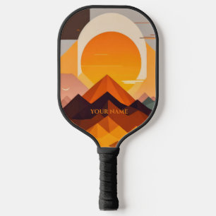 RAQUETTE DE PICKLEBALL BOHO NEO GEO SUNSET