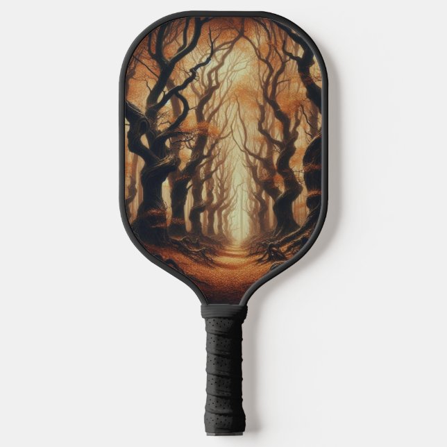 Raquette De Pickleball Bois d'automne gothique (Recto)