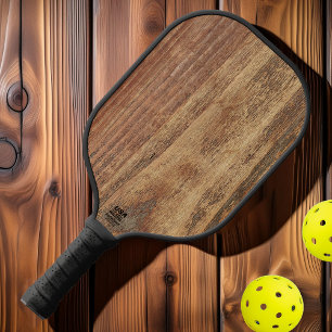 Raquette De Pickleball Bois de cèdre brut