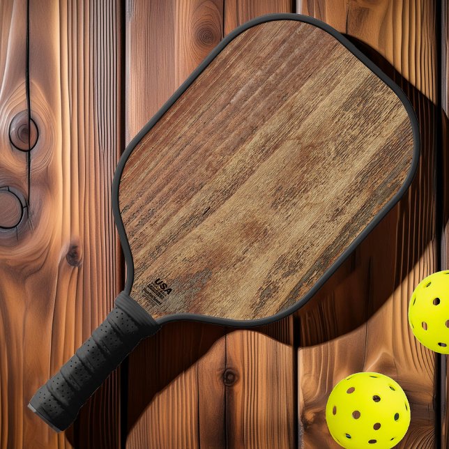 Raquette De Pickleball Bois de cèdre brut (Créateur téléchargé)