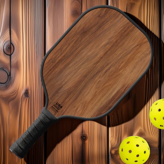 Raquette De Pickleball Bois de chêne rouge (Créateur téléchargé)