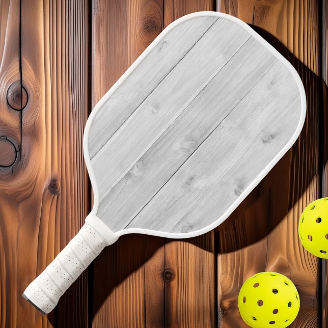 Raquette De Pickleball Bois gris clair propre (Créateur téléchargé)