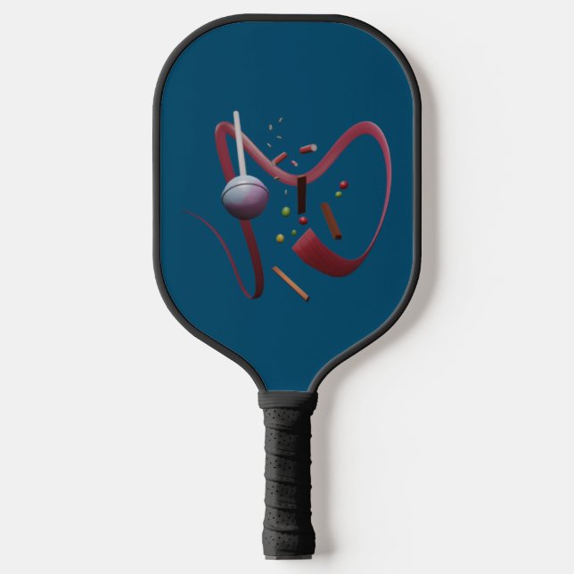 Raquette De Pickleball Bonbons au chocolat Halloween (Recto)