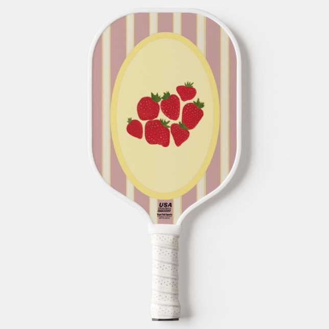 Raquette De Pickleball Bonheur fraîchement cueilli (Recto)