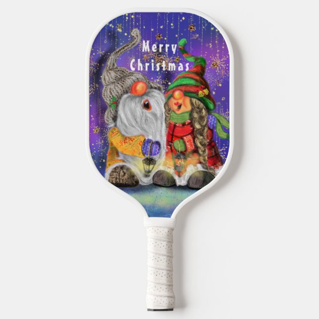 Raquette De Pickleball Bonne Gnome Noël Pickleball Paddle (Recto)